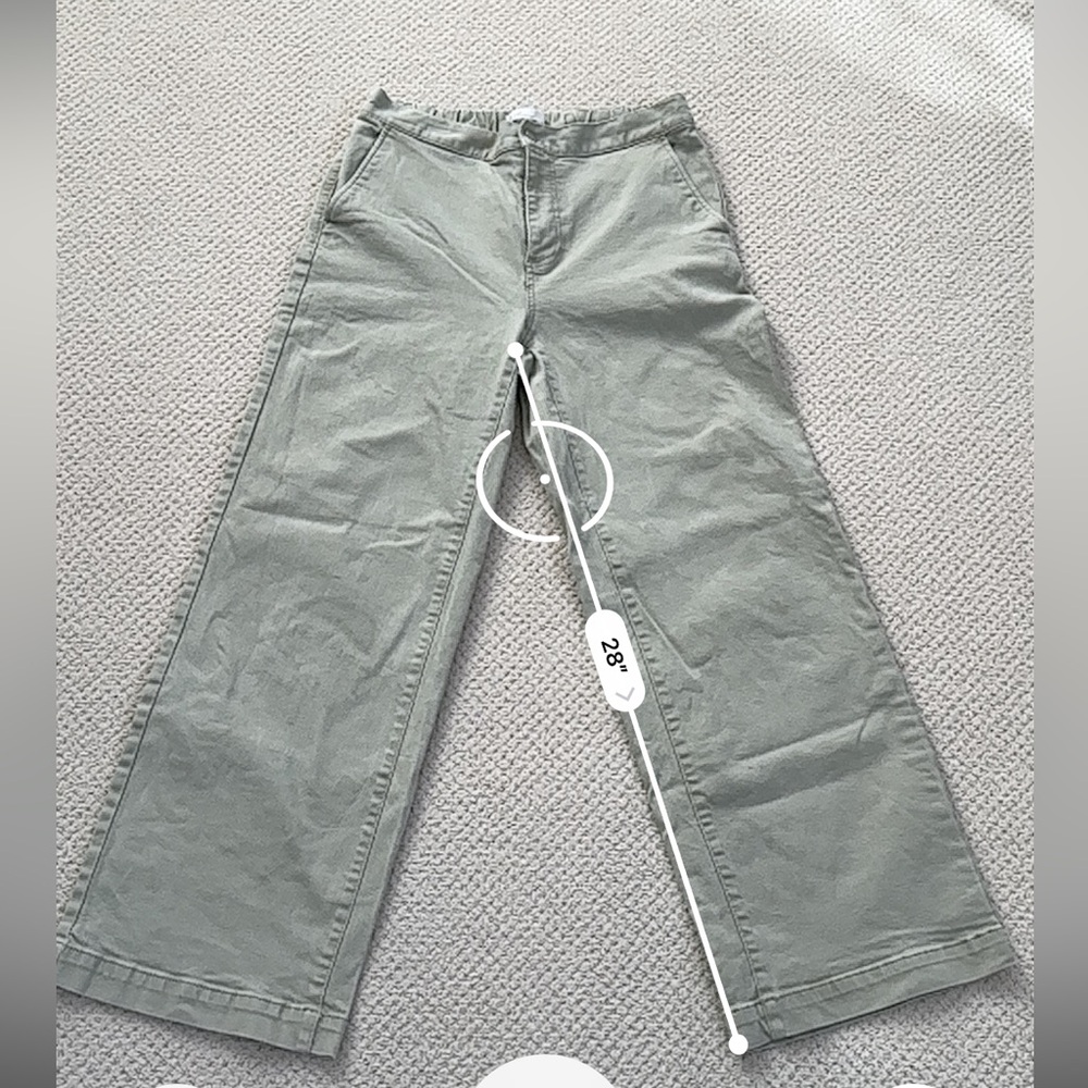Oak+Fort Sage Green Pants | Size L